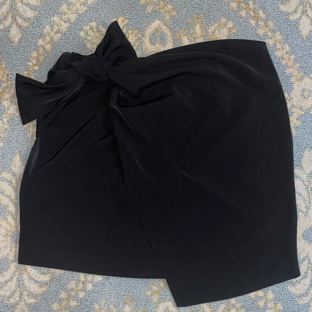 Design Lab Faux Wrap Skirt Size S